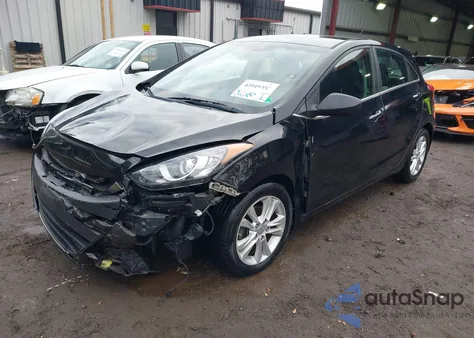 2014 Hyundai Elantra Gt z USA, uszkodzony, nr VIN KMHD35LHXEU196631